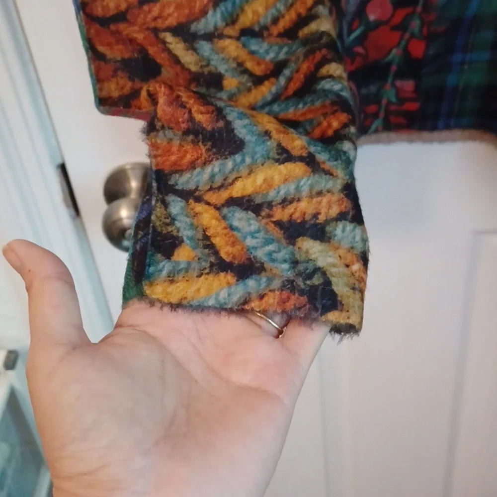 Colorful crewneck sweater, XL - Picture 5 of 10